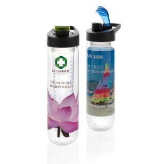 Botella promocional de agua con infusor